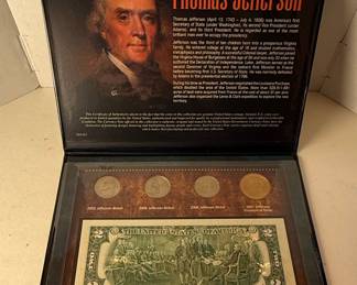 The Many Faces of Thomas Jefferson Commemorative Set