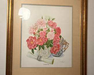 Maryrose Wampler Old Fashioned Roses Print