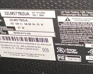 LG 32LM577BZUA 32-inch Smart LED TV