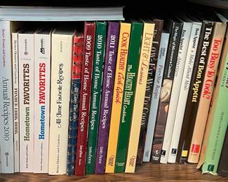 Assorted Vintage Cookbook Collection