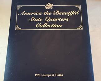 America the Beautiful State Quarters Collection Albums - Vol I & II