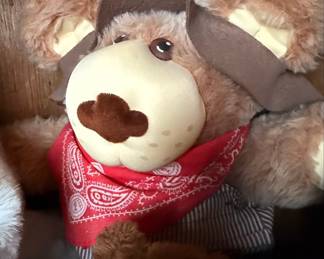 Assorted Vintage Plush Toy Collection