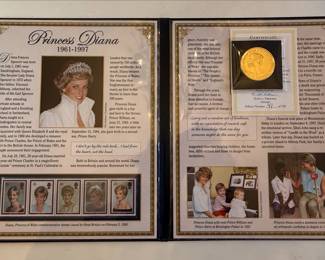 Princess Diana 20th Anniversary Memorial Commemorative Set