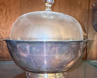 Silver Plated Tea Service and Serving Pieces