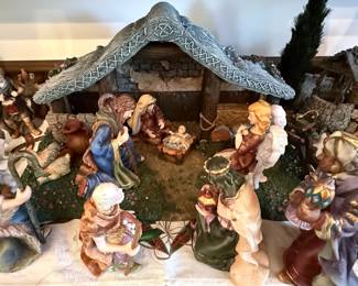 Thomas Kinkade Hawthorne Village Nativity Collection