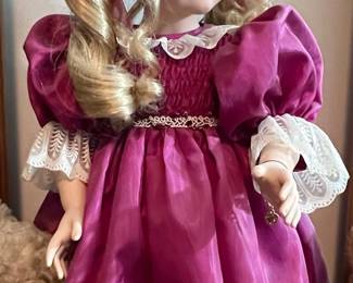 Marie Osmond "Quite A Pair" Porcelain Collector Doll Style