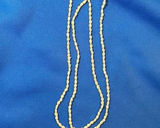 Cultured Freshwater Rice Pearl Necklace