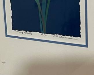 R. Hochman 'Tranquility' Iris Serigraph