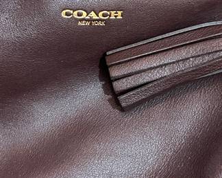 Coach Legacy Tassel Shoulder Bag 19889