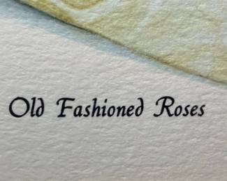 Maryrose Wampler Old Fashioned Roses Print