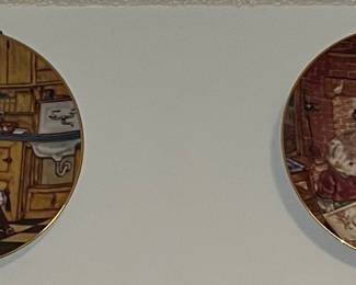 Lovable Teddies Collection by Michael Hague Collector Plates