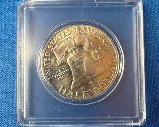 1958 Franklin Silver Half Dollar