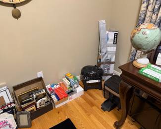 1st floor - office (first right)