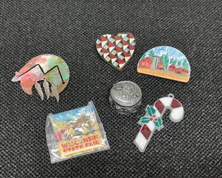 variety of pins