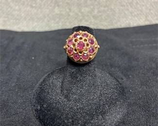 14K gemstone ring