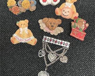 variety of pins