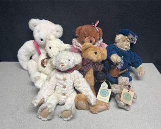 Collectible plush bears