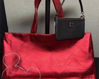 Lot # : 209 - Mickey Mouse Tote and Dooney and Bourke Wristlet