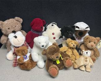 Collectible plush bears