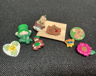 variety of pins