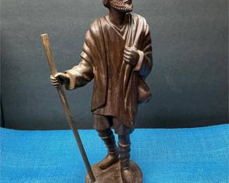 Lot # : 70 - Carved Wooden Wanderer Figure