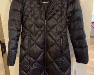 Size S  1 Madison Expedition Fur Trim Quilted Puffer Parka