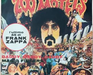 Rare Frank Zappa  200 Motels Italian 7 Vinyl Single