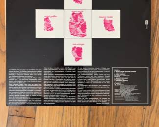 5 LP Pianos Puzzle Vinyl Set  Georges Arvanitas, Michel Grailler, Rene Urtreger,  Maurice Vander Rare Italian pressing .