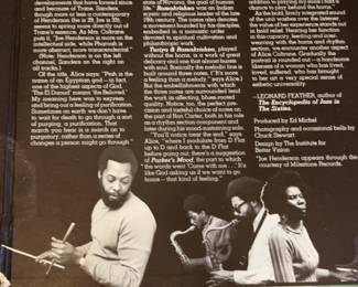 Alice Coltrane  Ptah, the El Daoud Vinyl LP First Pressing.