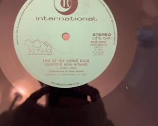 RARE Noah Howard Quartetto  Live at the Swing Club Vinyl Record.