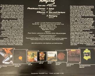 Nucleus  Alleycat Vinyl LP Record Rare Italian Vertigo Pressing