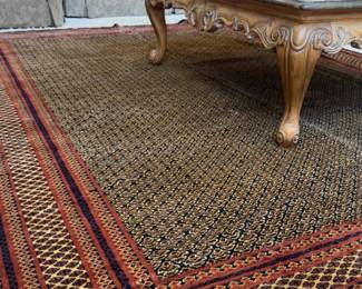 123”x27” Handmade Silk Persian-Style Runner Rug