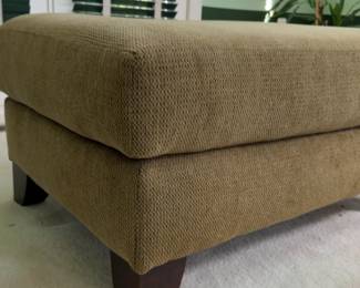36”x26”x17” Contemporary Upholstered Fabric Ottoman