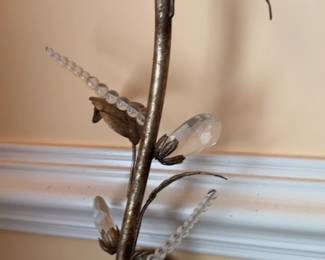 Sold Indiv. 63” Botanical W wall Sconce with Fabric Shade