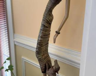 29” Artmax Decorative Lady with Dog Sculpture