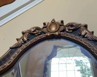 34”x41” Italian Rococo Decorator Mirror
