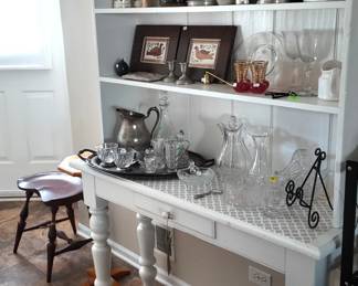 white pine hutch