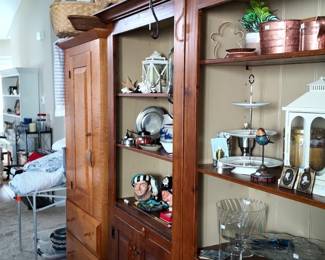 twin bookcases