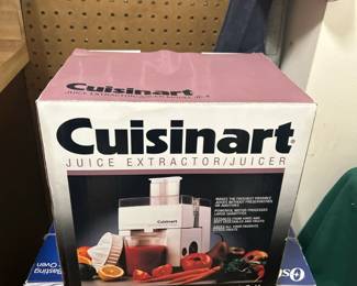 Many kitchen appliances still in boxes