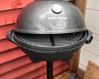 George Foreman outdoor grill