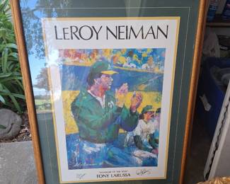 LeRoy Neiman Oakland A's