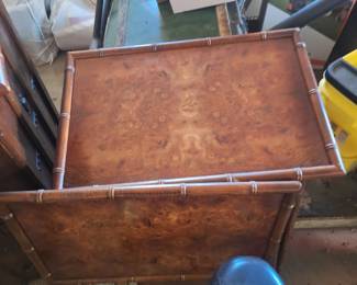 Bamboo tray set of 4 25 dollars