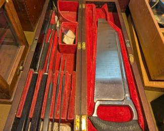Pre-civil war amputation kit