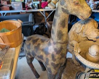 Antique Carousel Giraffe