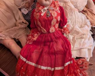 German Bisque Head Child Dolls