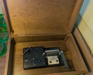 Old music box