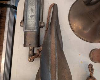 Antique John Bliss & Co. Nautical Brass Ship Log with Impeller