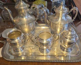 Silver Plated Tea Set