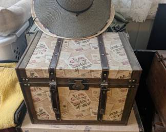 Trunks and womens hats