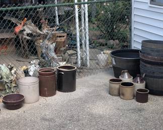 Crocks & Moonshine Jugs